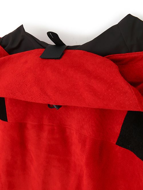 レザーマウンテンパーカー - LEATHER MOUNTAIN PARKA -RED