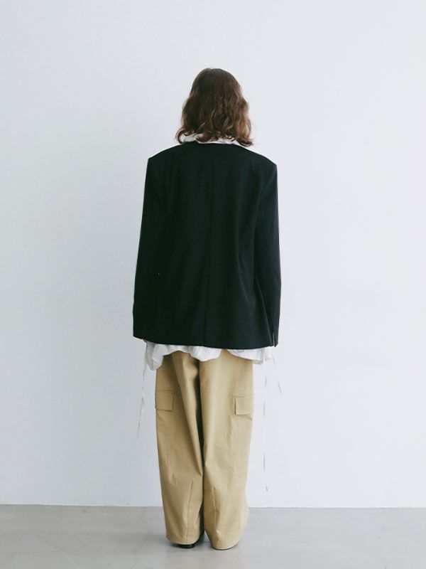 チノクロススティフカーゴパンツ (BEIGE)