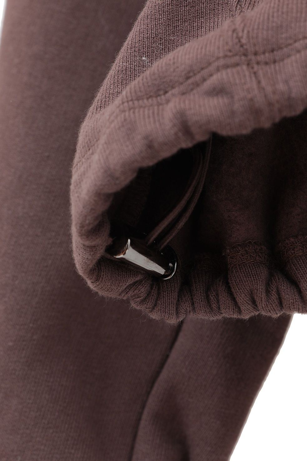 ハーフジップショートトップス｜ HALF ZIP SHORT TOPS (BROWN)