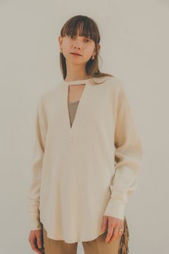 ダブルフェイスリブトップス -  W FACE HEAVY RIB TOPS