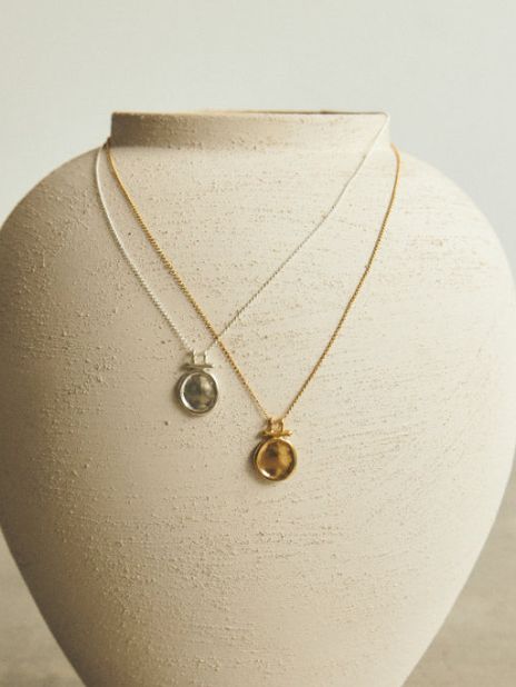 シェルフネックレス GD （S-60cm）