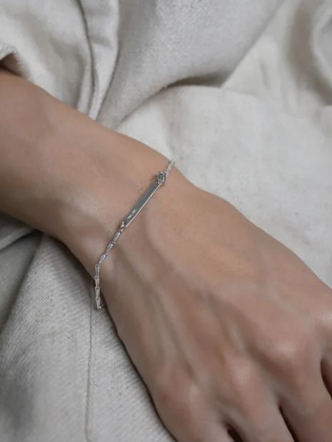 バリーコーンチェーンブレスレット チェーンブレスレット SV