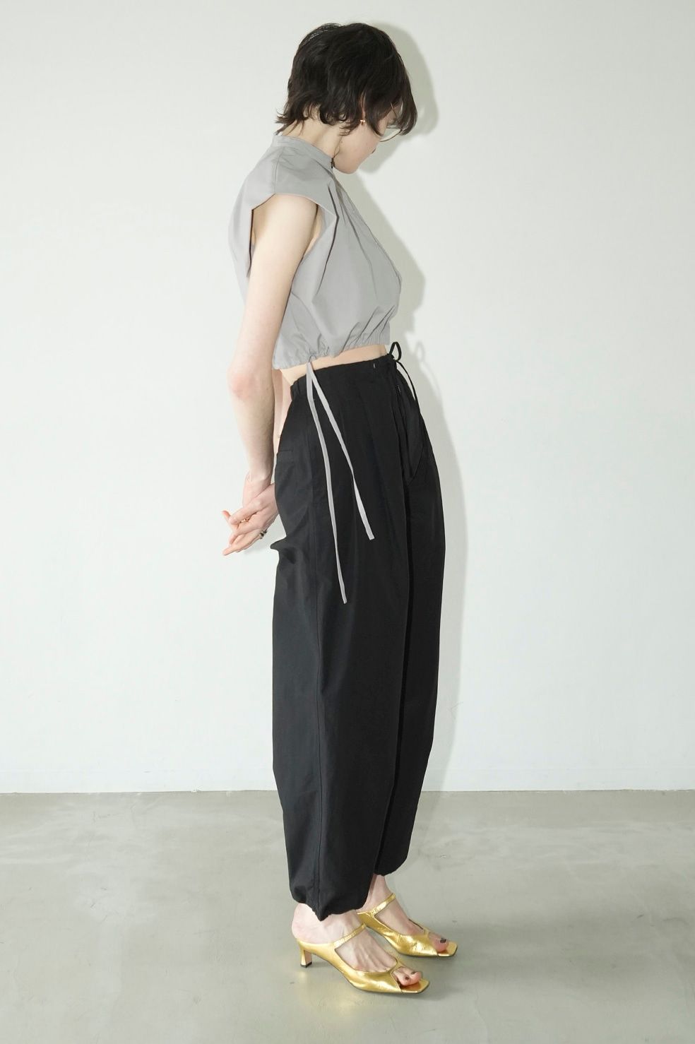 CLANE - コットン パラシュート パンツ - COTTON PARACHUTE PANTS