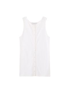リングドットフライスタンクトップ （WHITE）
