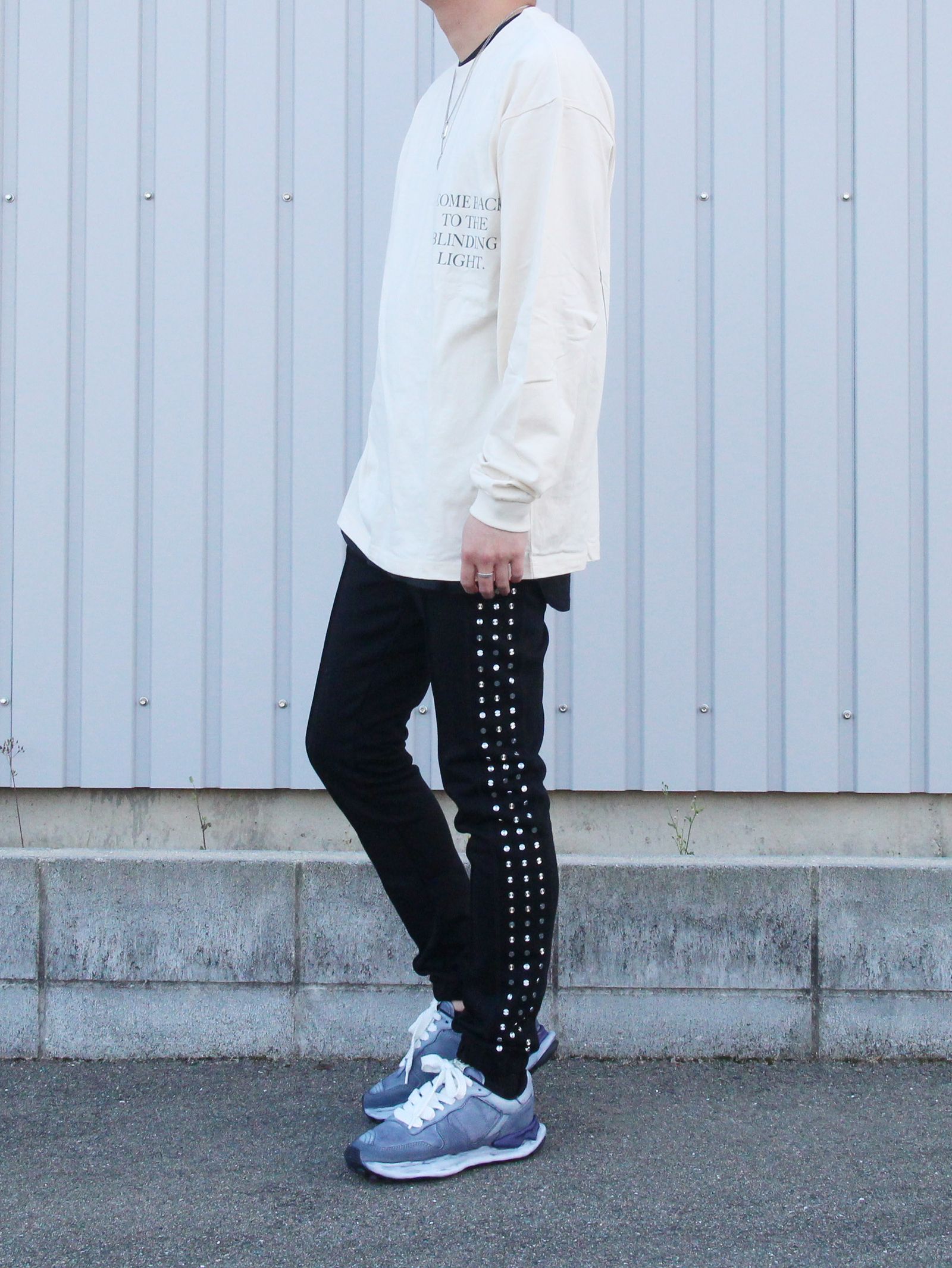 ロゴスリーブカットソー - LONG SLEEVE TATTOO TEE USED IVORY