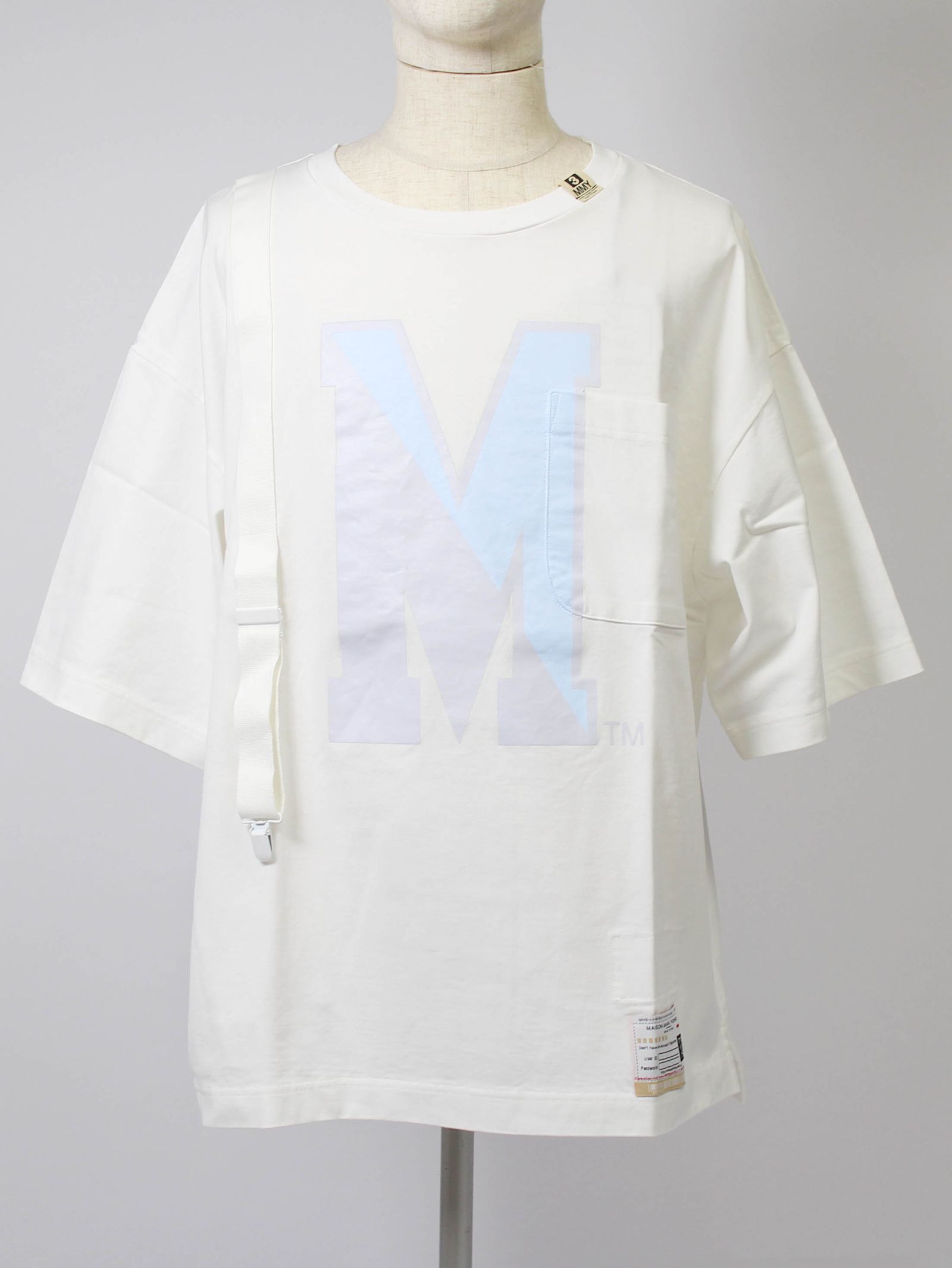 Maison MIHARA YASUHIRO - SUSPENDER TEE - サスペンダーTシャツ