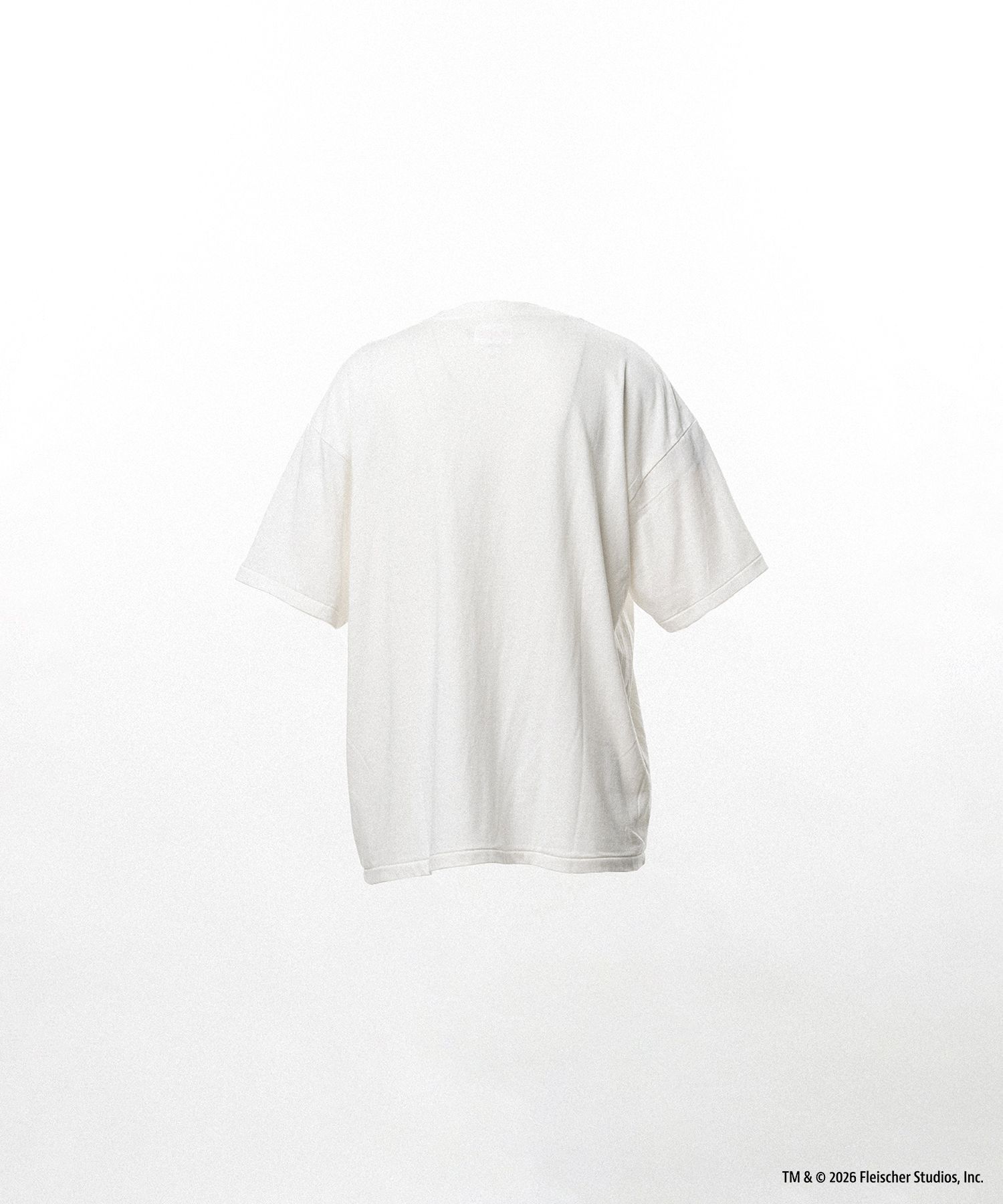 ベティコラボTシャツ - Betty Boop™ × KAMIYA "I’m coming out" T-shirt (WHITE)