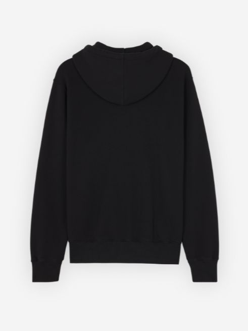 【メンズ】 ボールド フォックスヘッド パッチ コンフォート ジップ パーカー - BLACK