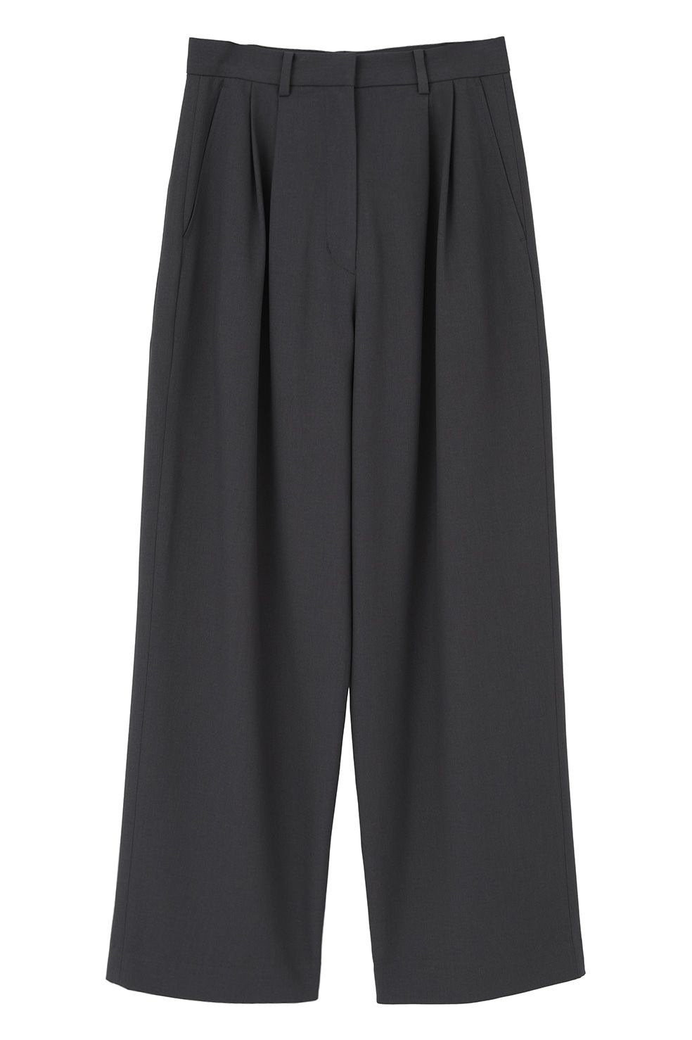 【26AW】ベーシックタックパンツ - BASIC TUCK PANTS (GREY)