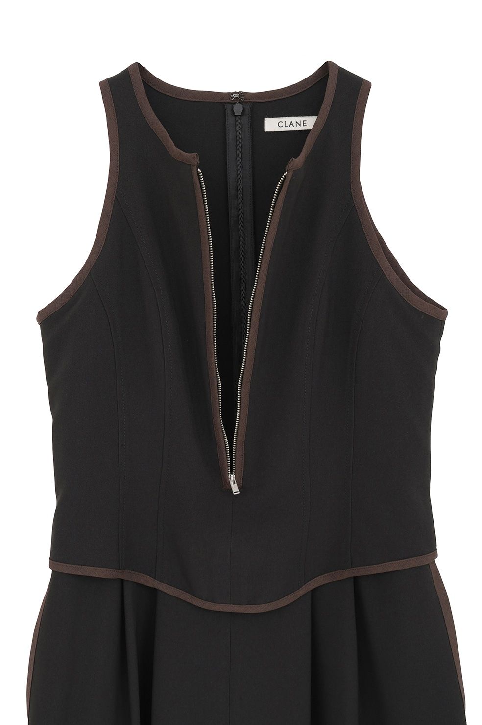 ビスチェレイヤードオールインワン -  BUSTIER LAYERED ALL IN ONE （BLACK）