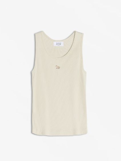 ベイビー フォックス リブ タンクトップ | Maison Kitsuné