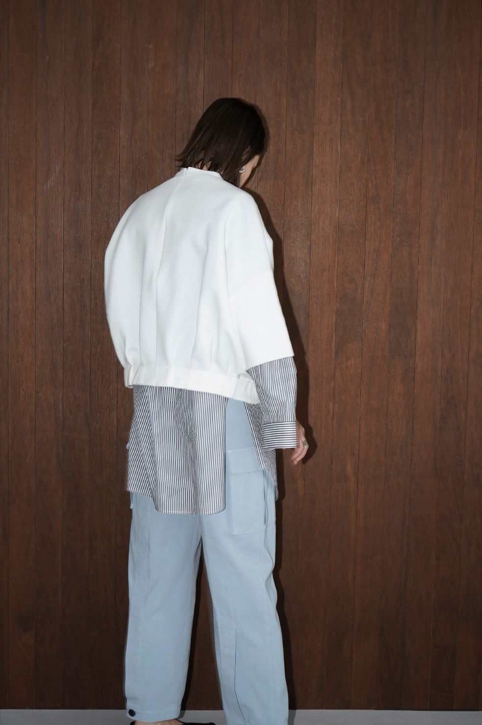 【CLANE クラネ】タックヘム コンパクト トップス CLANE - タックヘム コンパクト トップス - TUCK HEM COMPACT