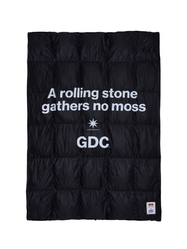 【NANGA×GDC】 ダウンブランケット - Down Blanket （BLACK)