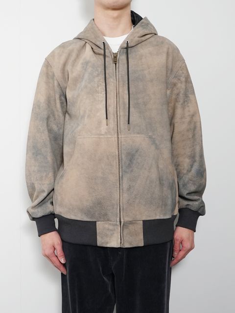 CLANE カフボアブルゾン1 COW BOA 丸っこい BLOUSON