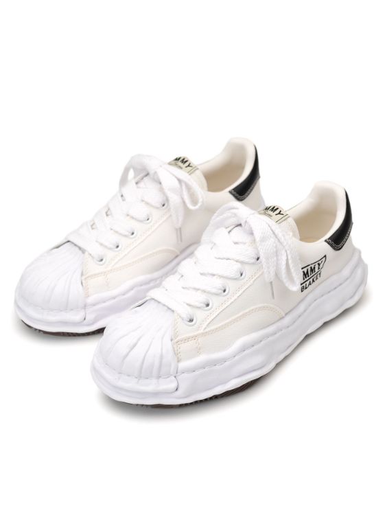 オリジナルソールスニーカー "BLAKEY / ブレイキー "- WHITE - OG Sole Canvas Low-top Sneaker - A08FW735