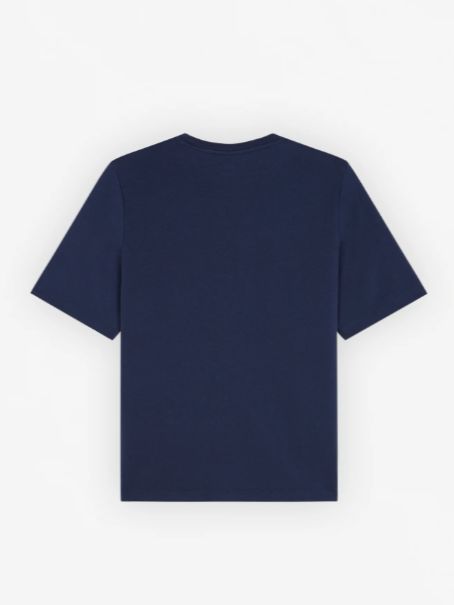 【レディース】 ハンドライティング コンフォート Tシャツ ネイビー  半袖 シンプル おしゃれ カジュアル