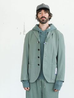 in・stru(men-tal). コットンジャケット - Cotton Jacket -  GREEN