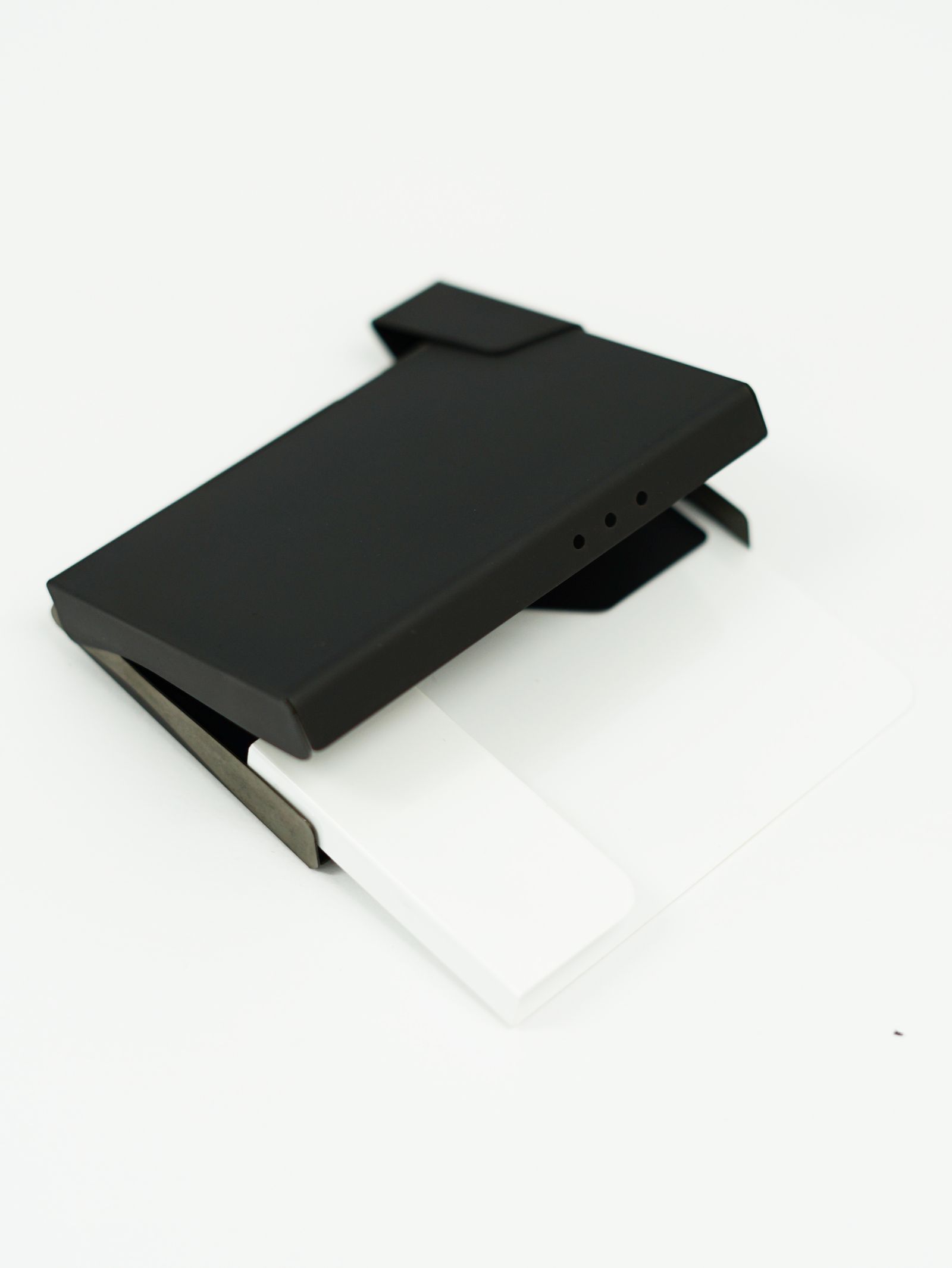 CC-コンテナ(名刺入れ / 煙草入れ)- CC-CONTAINER -  BLACK MATTE