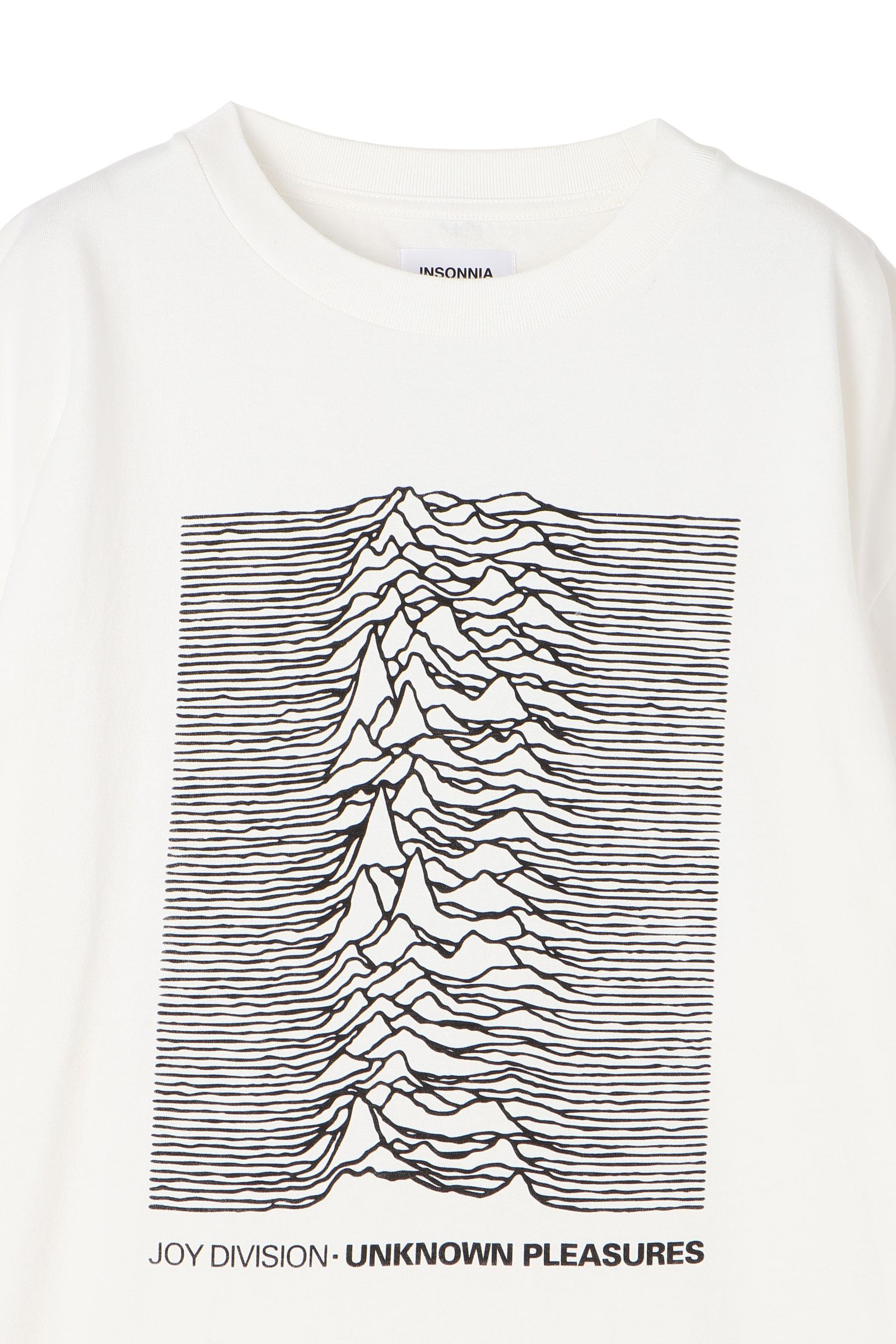 × JOY DIVISION UNKNOWN PLEASURES TEE (WHITE) - プリントティーシャツ