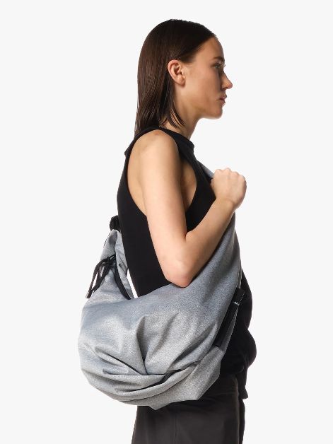 Hyco Small Woven Concrete  - ハイコ スムース ブラック ショルダーバッグ 斜め掛け