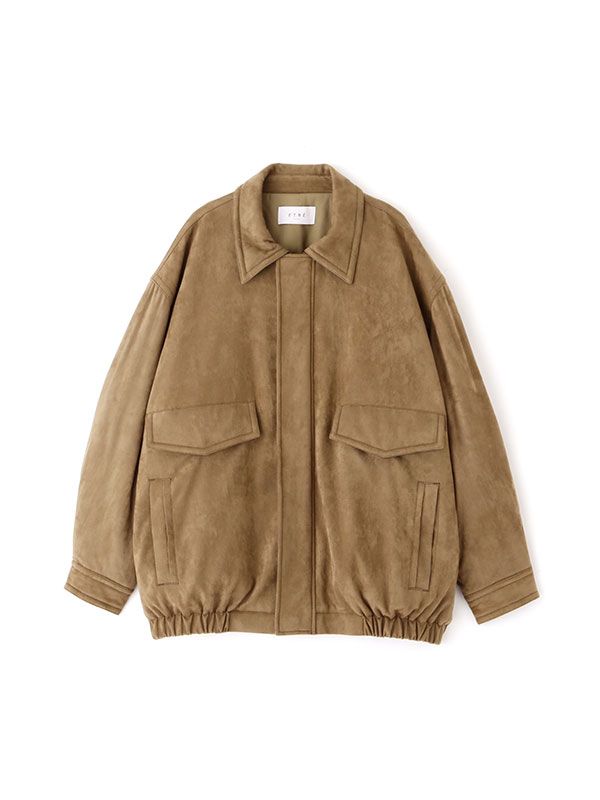 パディングワークブルゾン (BEIGE)