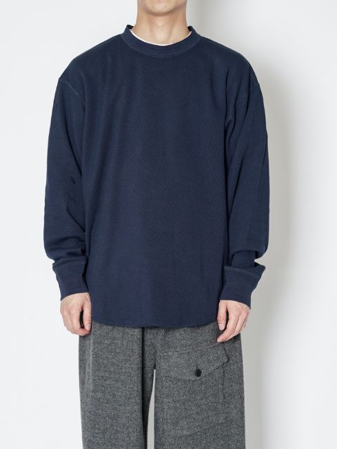 「FAITH(フェイス)コラボ 2PAC SET (ヘンリーネック+クルーネックカットソー) NAVY