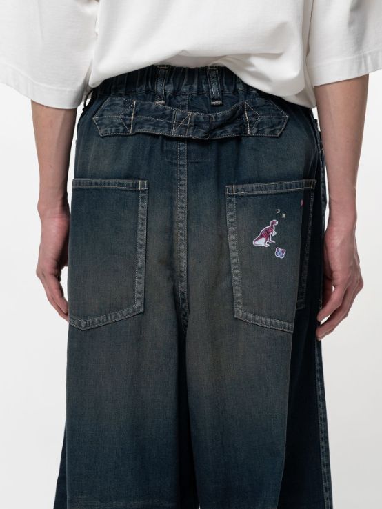 ステッカーデニム - BAKER JEANS w ST (INDIGO)