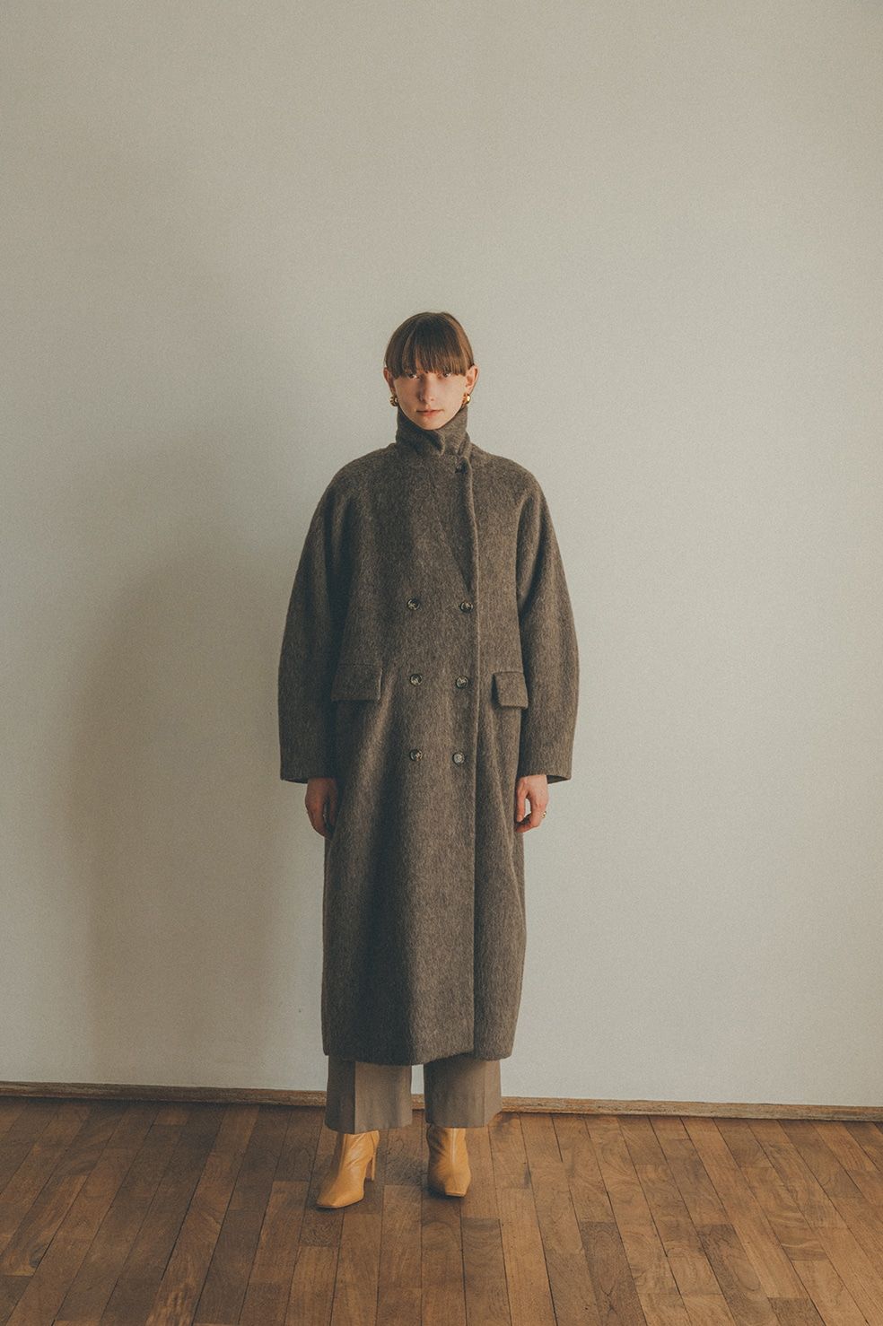 CLANE - ダブルウールロングコート - DOUBLE WOOL LONG COAT