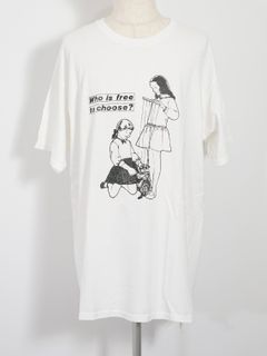 RATMコラボカットソー - RATM FREE TO CHOOSE TEE - WHITE