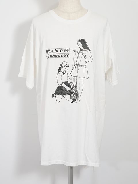 RATMコラボカットソー - RATM FREE TO CHOOSE TEE - WHITE