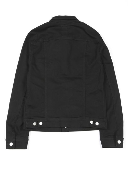 EXフィットデニムジャケット - Denim Jacket - BLACK