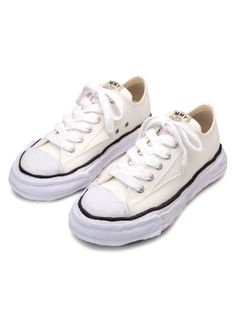 【ピーターソン 23】 キャンバス オリジナルソール スニーカー ホワイト - OG SOLE PTS23 CANVAS LOW-TOP A11FW702