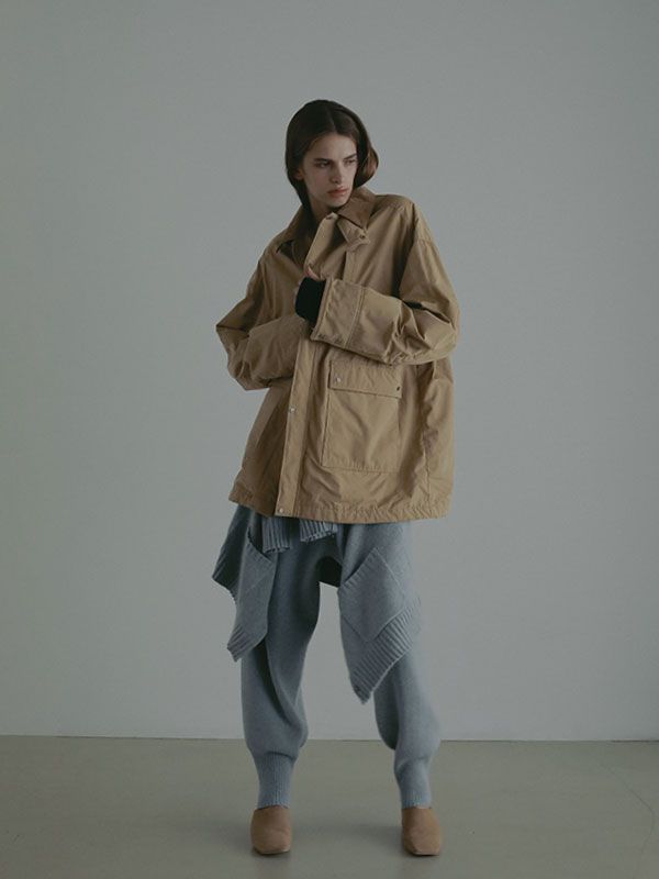 コンビネックワークブルゾン (BEIGE)