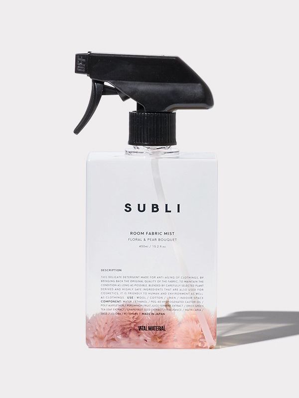 SUBLI ルーム&ファブリックミスト 450mL