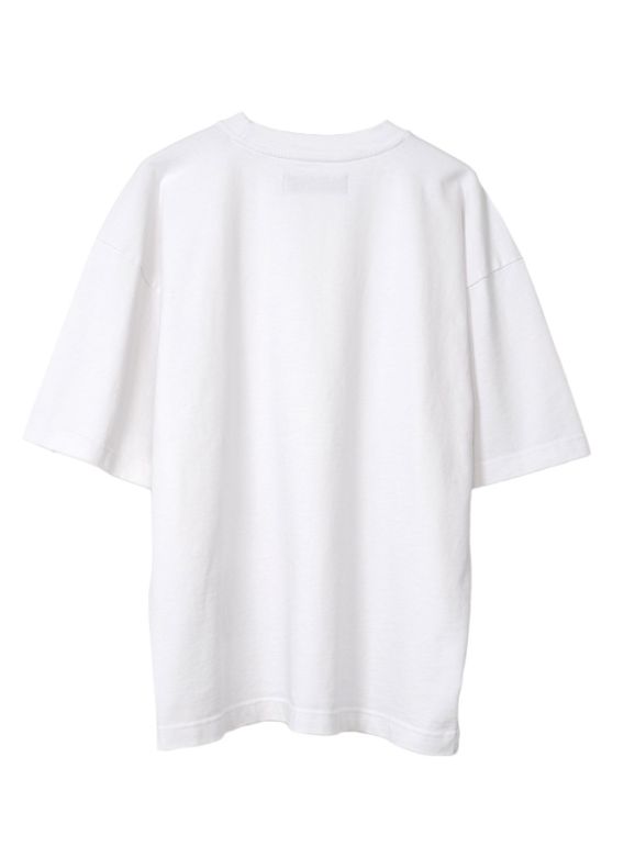 ヘビーウェイトジャージー ハーフスリーブTシャツ | Heavy Weight Jersey Half-sleeve T-shirt WHITE