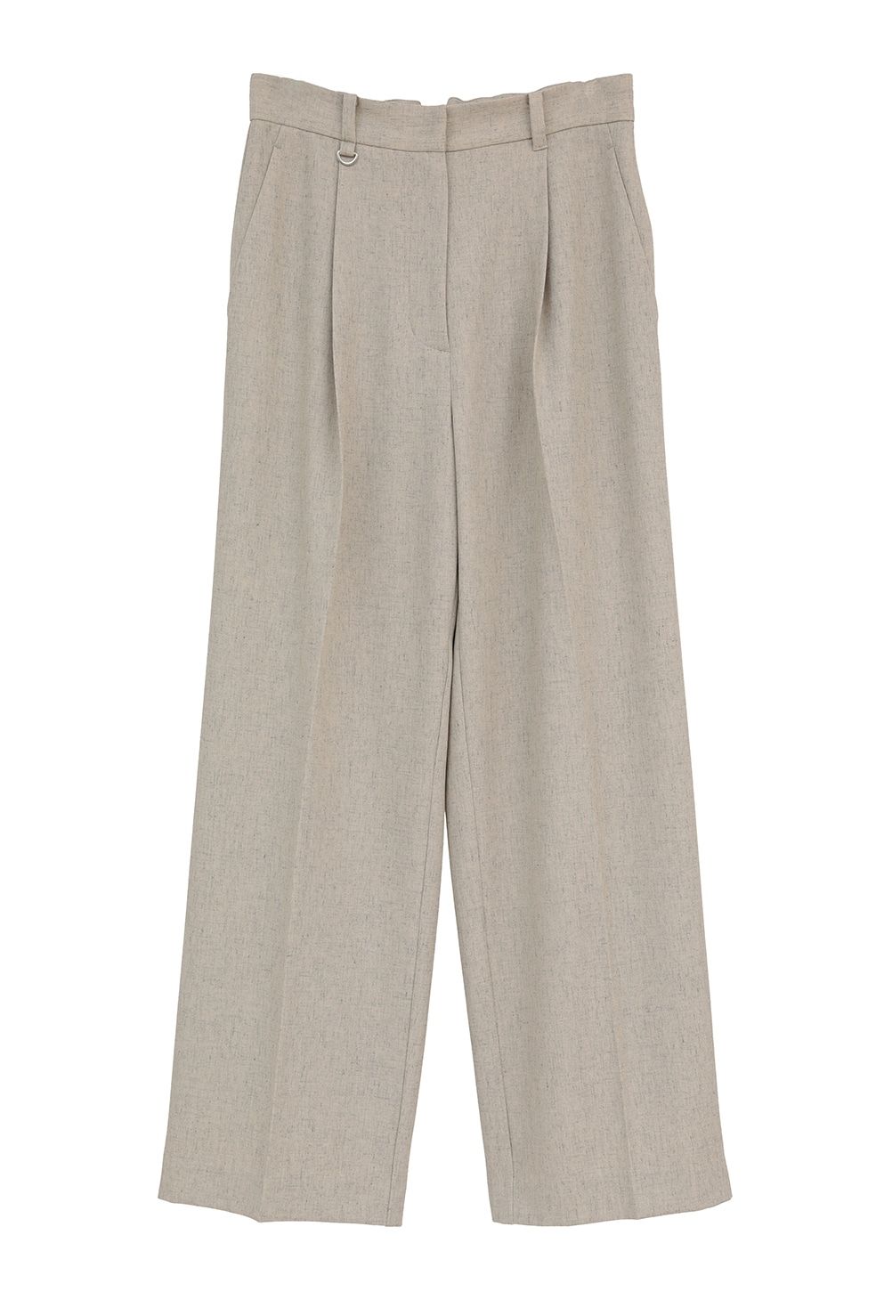 ツーウェイタックストレートパンツ - 2WAY TUCK STRAIGHT PANTS (MIX)