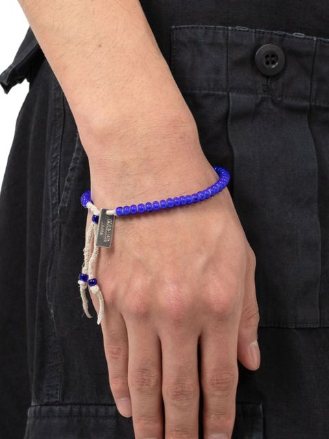 GLASS BEADED BRACELET- グラスビーズブレスレット - BLUE