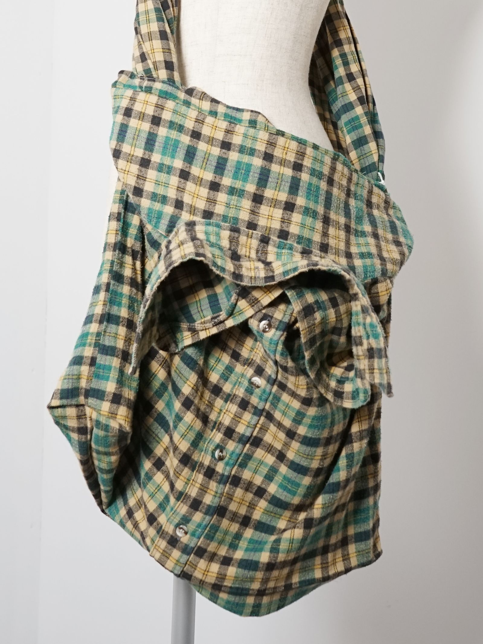 リワーク シャツ バッグ - REWORK SHIRT BAG - A