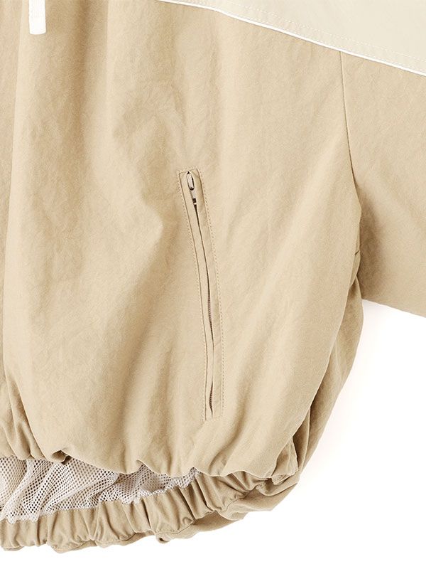 バルーンヘムコンビブルゾン (BEIGE)