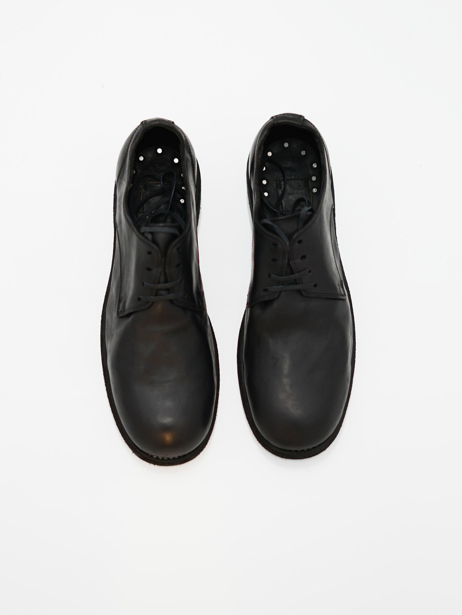 【992x】 ダービーシューズ / ホースレザー - HORSE FULL GRAIN CLASSIC DERBY (BLACK)