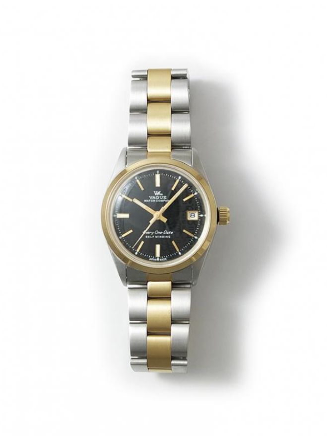 Every-One - Date (BLACK/COMBI) -  自動巻き 腕時計