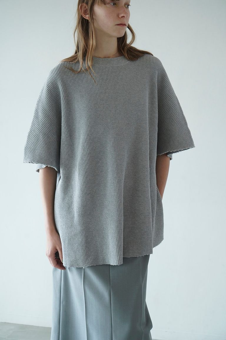 CLANE - サーマル ビッグ トップス - THERMAL BIG TOPS - GREY 