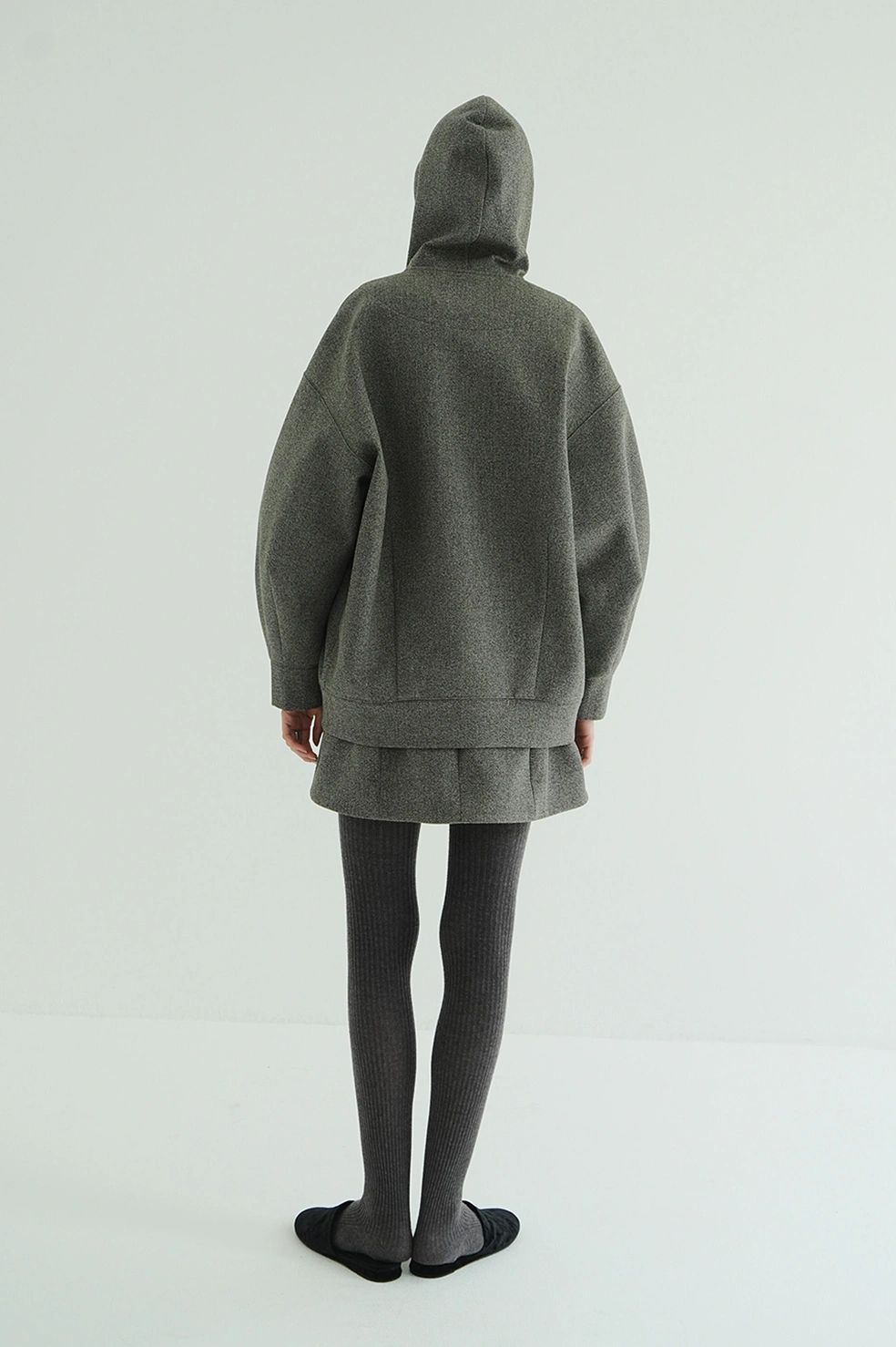 ボンディング ジップフーディ - CONSTRUCTIVE BONDING HOODIE (MIX)