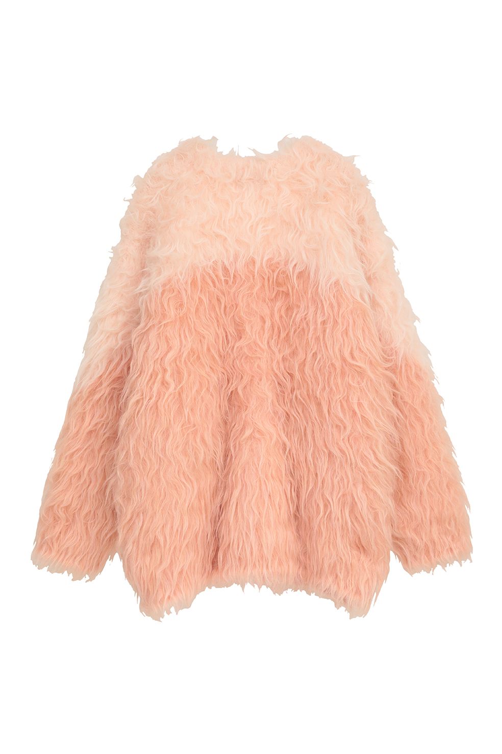 CLANE - シャギーニットカーディガン - BI COLOR SHAGGY KNIT
