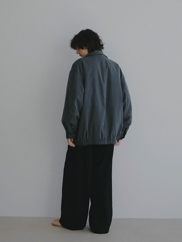 パディングワークブルゾン (GREY)