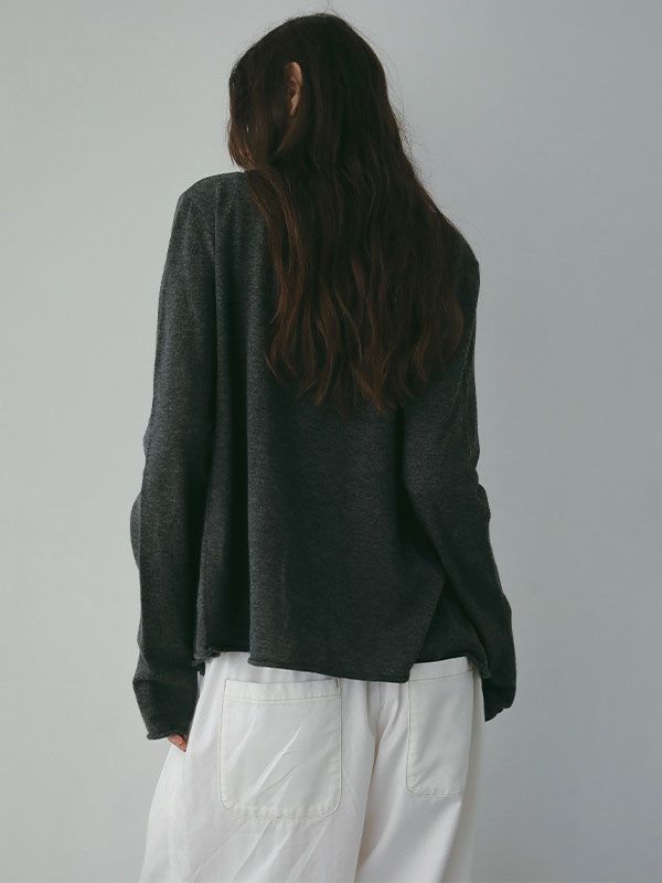 ハイゲージツインニット (GREY)