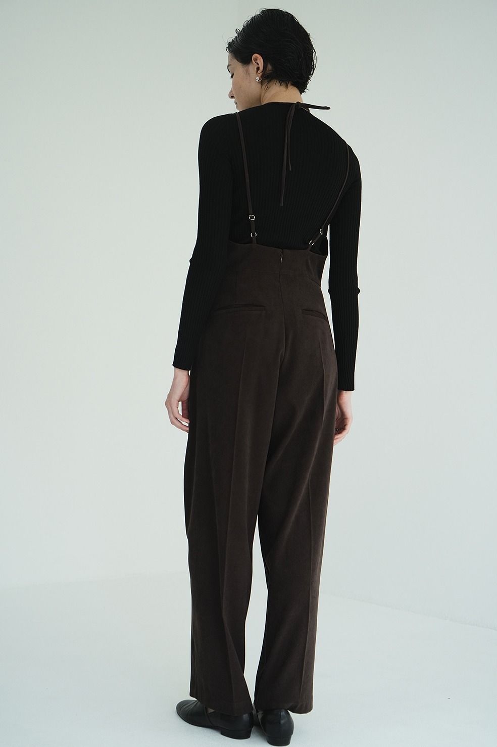 キャミソール オールインワン | CAMISOLE ALL IN ONE (BROWN)