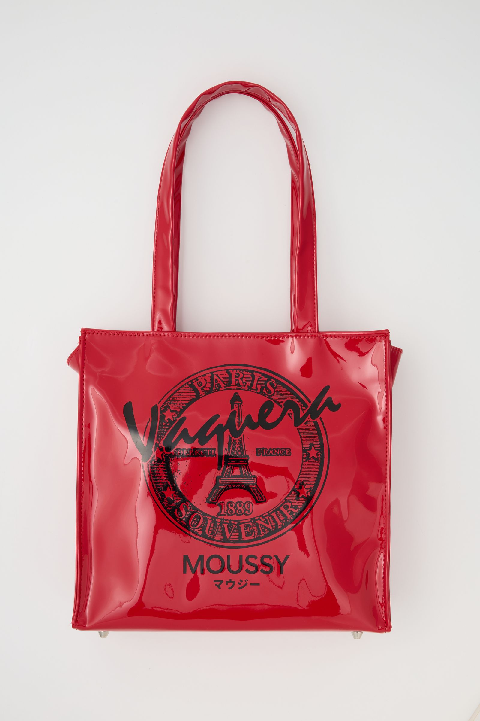 PVC トートバッグ "ミニ” |  VQ MINI SHOPPING BAG (RED)