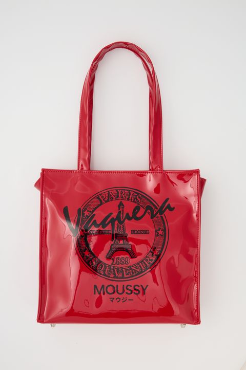 PVC トートバッグ "ミニ” |  VQ MINI SHOPPING BAG (RED)