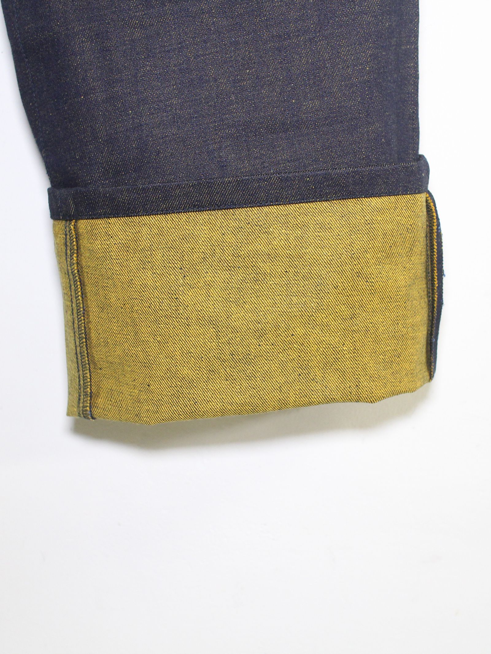 PRINTED PAINTER PANTS -  YELLOW INDIGO